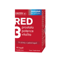 Cemio RED3®, 90 kapslí, NOVÝ