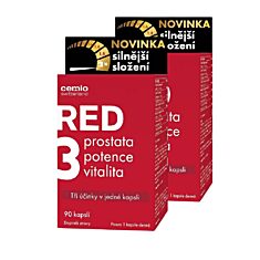 Cemio RED3® silnější, 180 kapslí