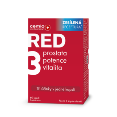 Cemio RED3®, 60 kapslí, NOVÝ