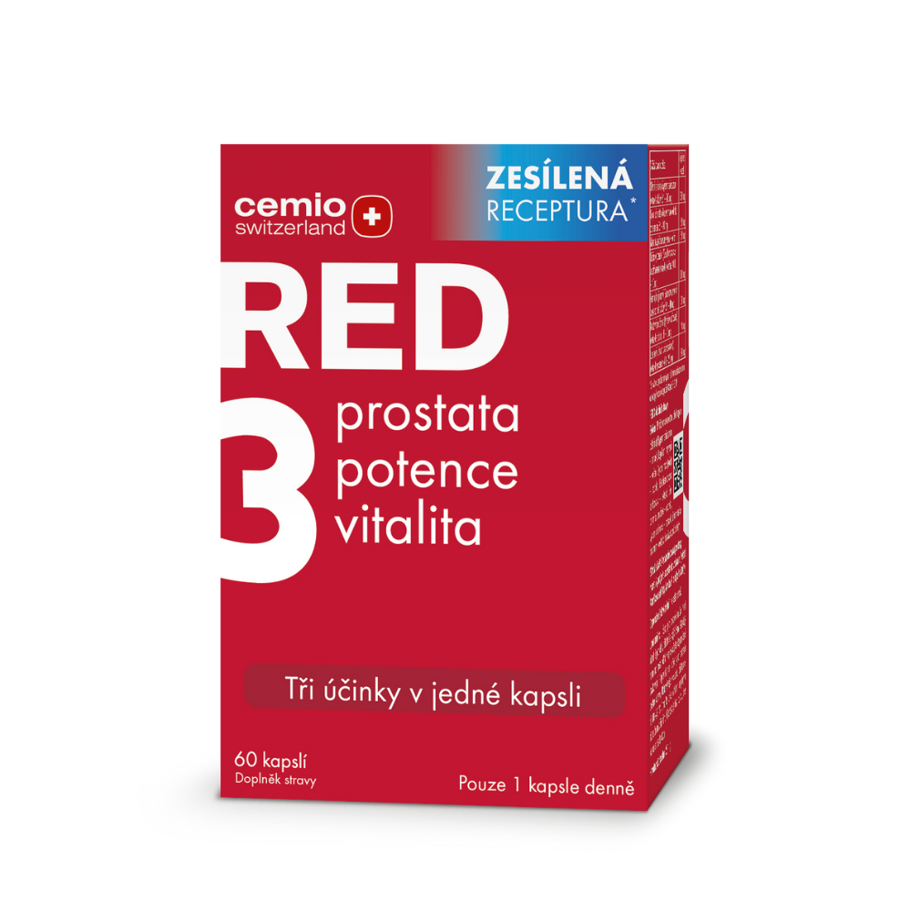 Levně Cemio RED3®, 60 kapslí, NOVÝ