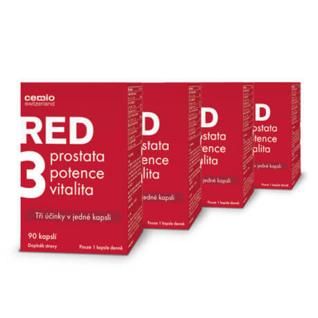 Cemio RED3® 360 kapslí