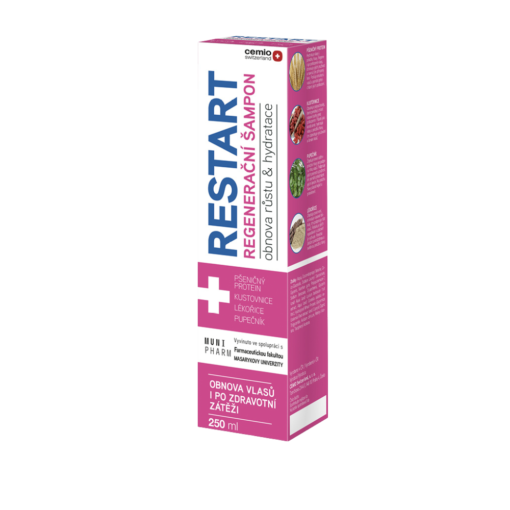Cemio RESTART regenerační šampon, 250 ml