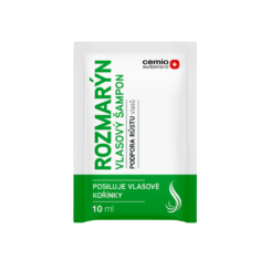Cemio ROZMARÝN šampon pro podporu růstu vlasů, 10 ml