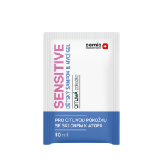 Cemio SENSITIVE dětský šampon a mycí gel, 10 ml