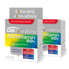 GS Extra Strong Multivitamin 50+, 2 × 120 tablet