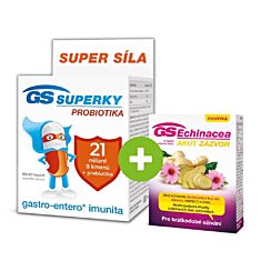 GS Superky Probiotika, 60+20 kapslí
