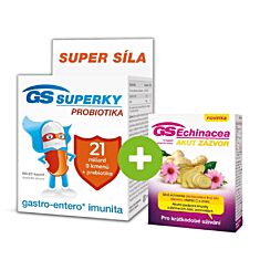 GS Superky Probiotika, 60+20 kapslí