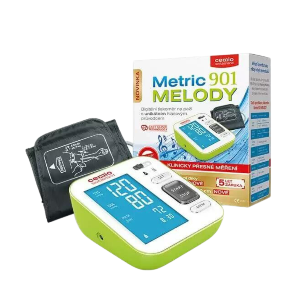 Levně Cemio Digitální tlakoměr Metric 901 Melody