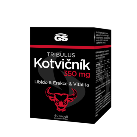 GS Kotvičník Tribulus 350 mg, 60 kapslí