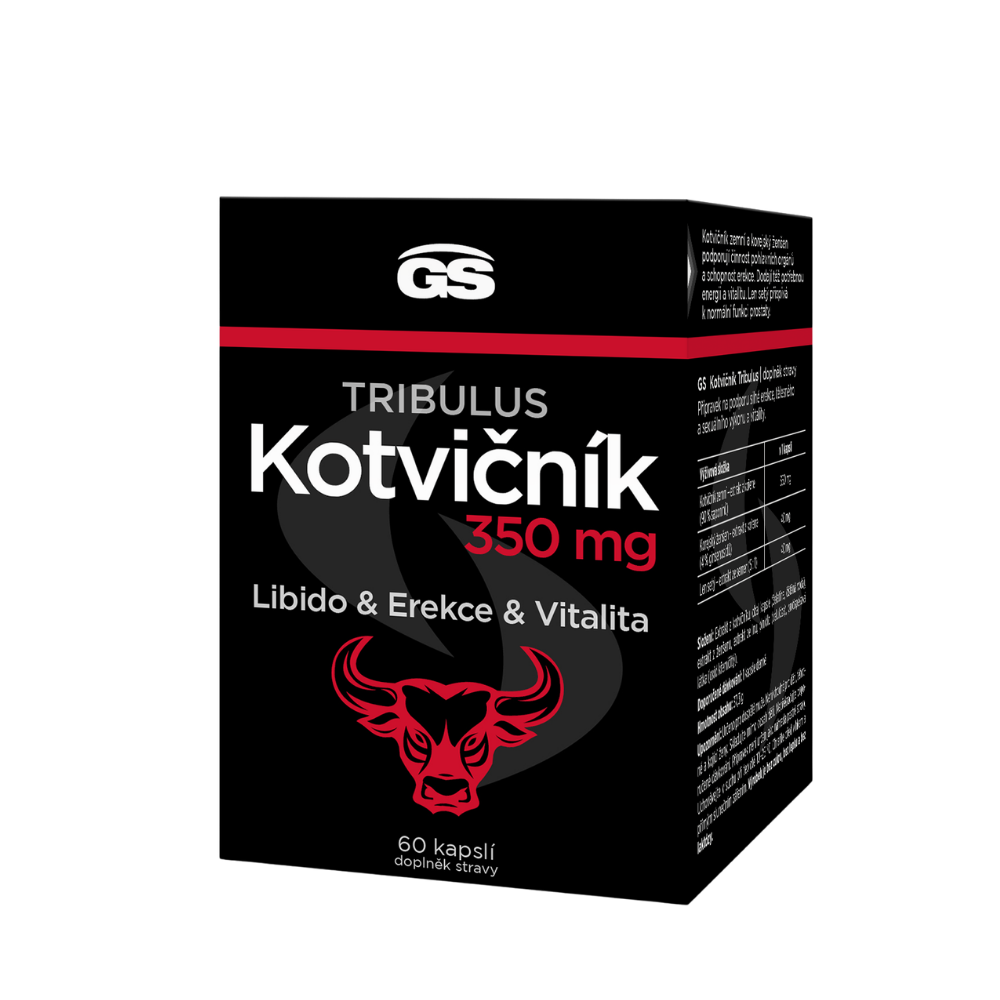 GS Kotvičník Tribulus 350 mg, 60 kapslí