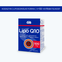 GS Koenzym Lipo Q10® 100 mg, 4 × 60 kapslí