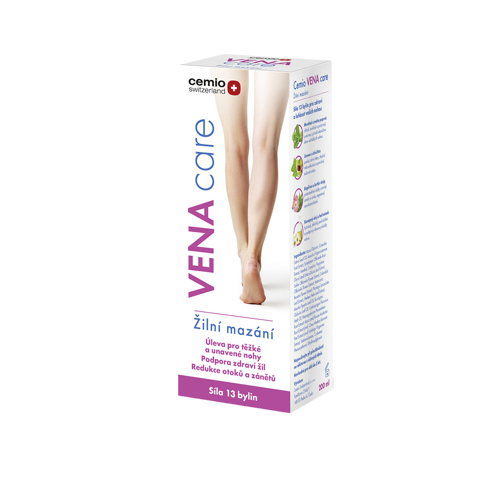 Cemio VENA care Žilní mazání, 200 ml