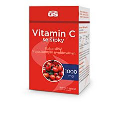 GS Vitamin C 1000 se šípky, 100+20 tablet