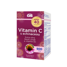 GS Vitamin C500 s echinaceou, 70+40 tablet NAVÍC, dárkové balení