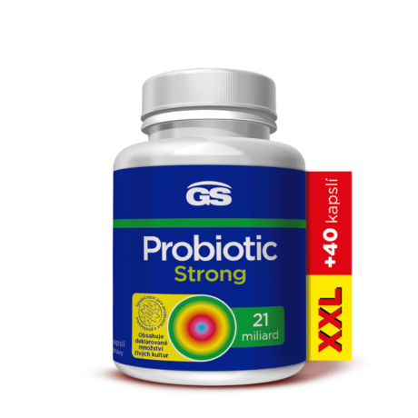 GS Probiotic Strong, 80+40 kapslí XXL