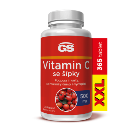 GS Vitamin C 1000 se šípky, 120+30 tablet XXL