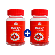 GS Céčko želatinky, 90 ks, 1+1 ZDARMA