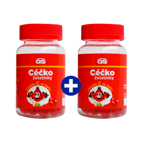 GS Céčko želatinky, 90 ks, 1+1 ZDARMA