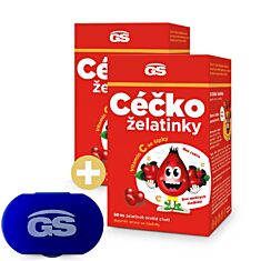 GS Céčko želatinky, 2 x 50 ks