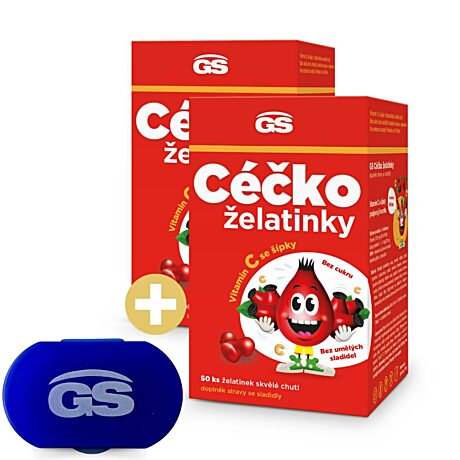 GS Céčko želatinky, 2 x 50 ks