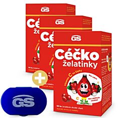 GS Céčko želatinky, 3 x 50 ks
