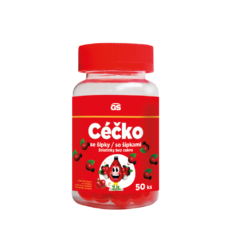 GS Céčko se šípky, želatinky bez cukru, 50 ks
