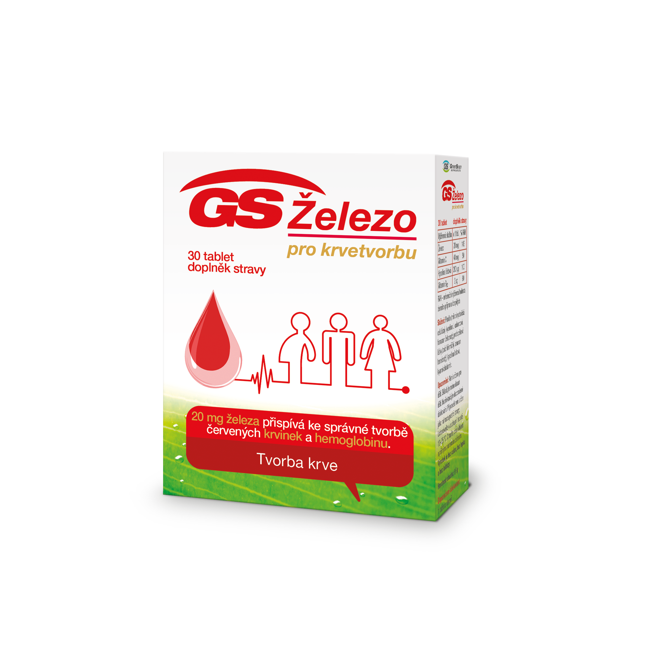 GS Železo 30 tablet