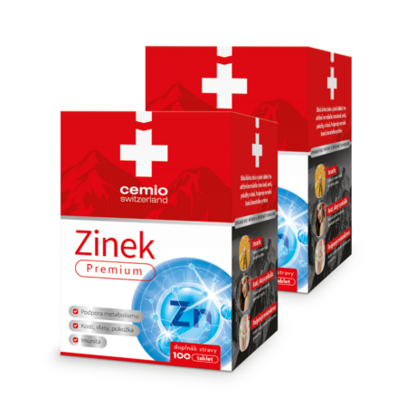 Cemio Zinek Premium, 2 x 100 tablet